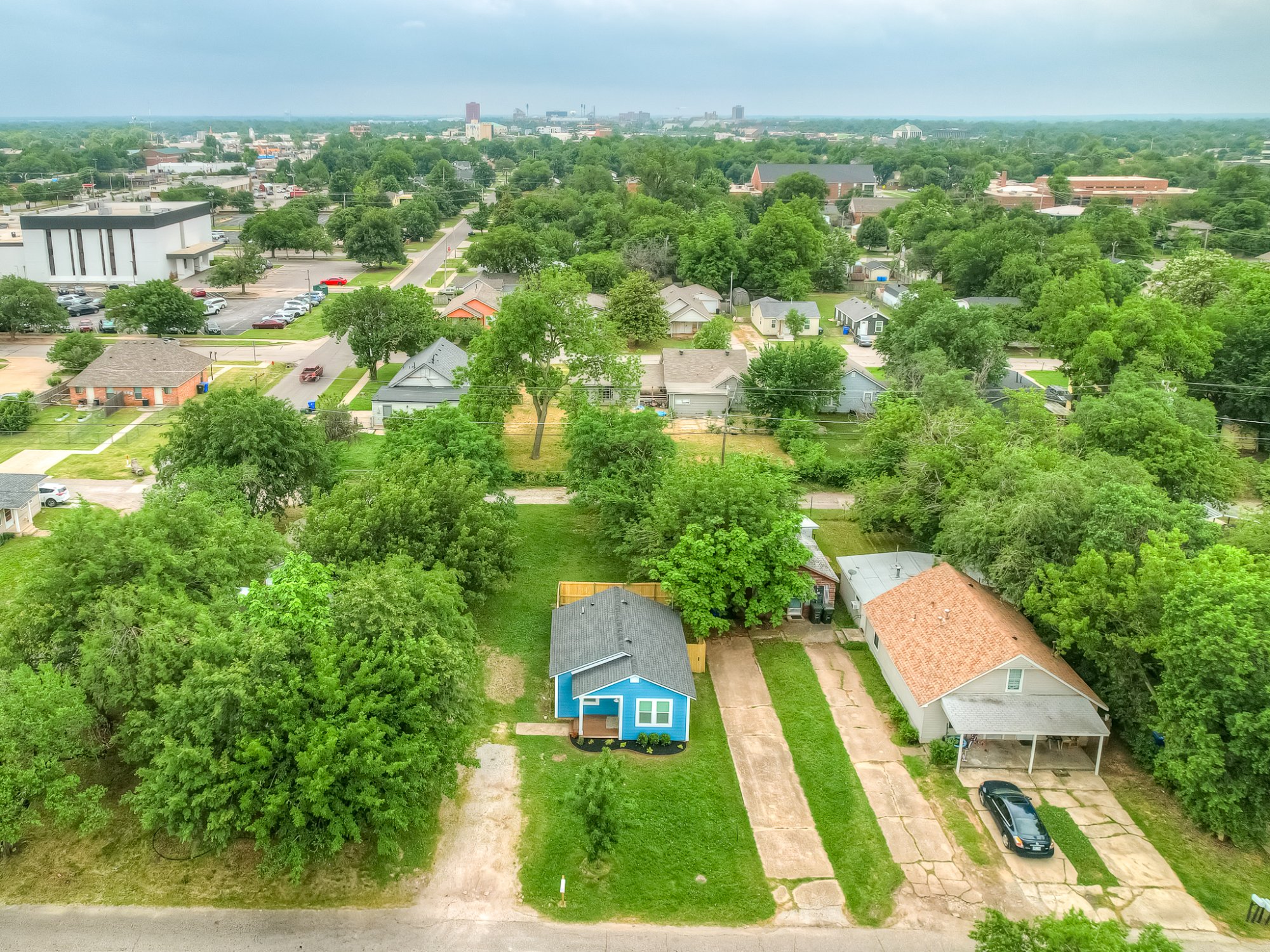 Drone aerial photography